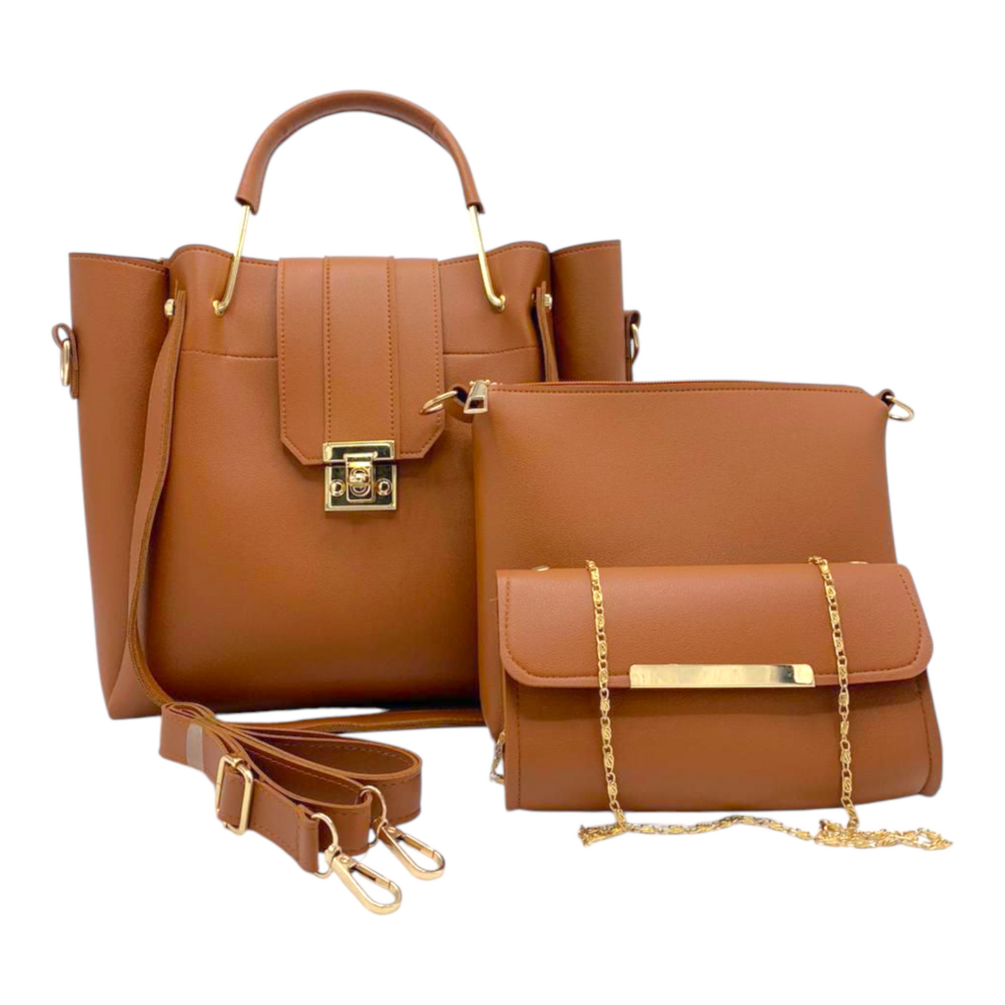 Luxe Trio – 3-Piece Handbag