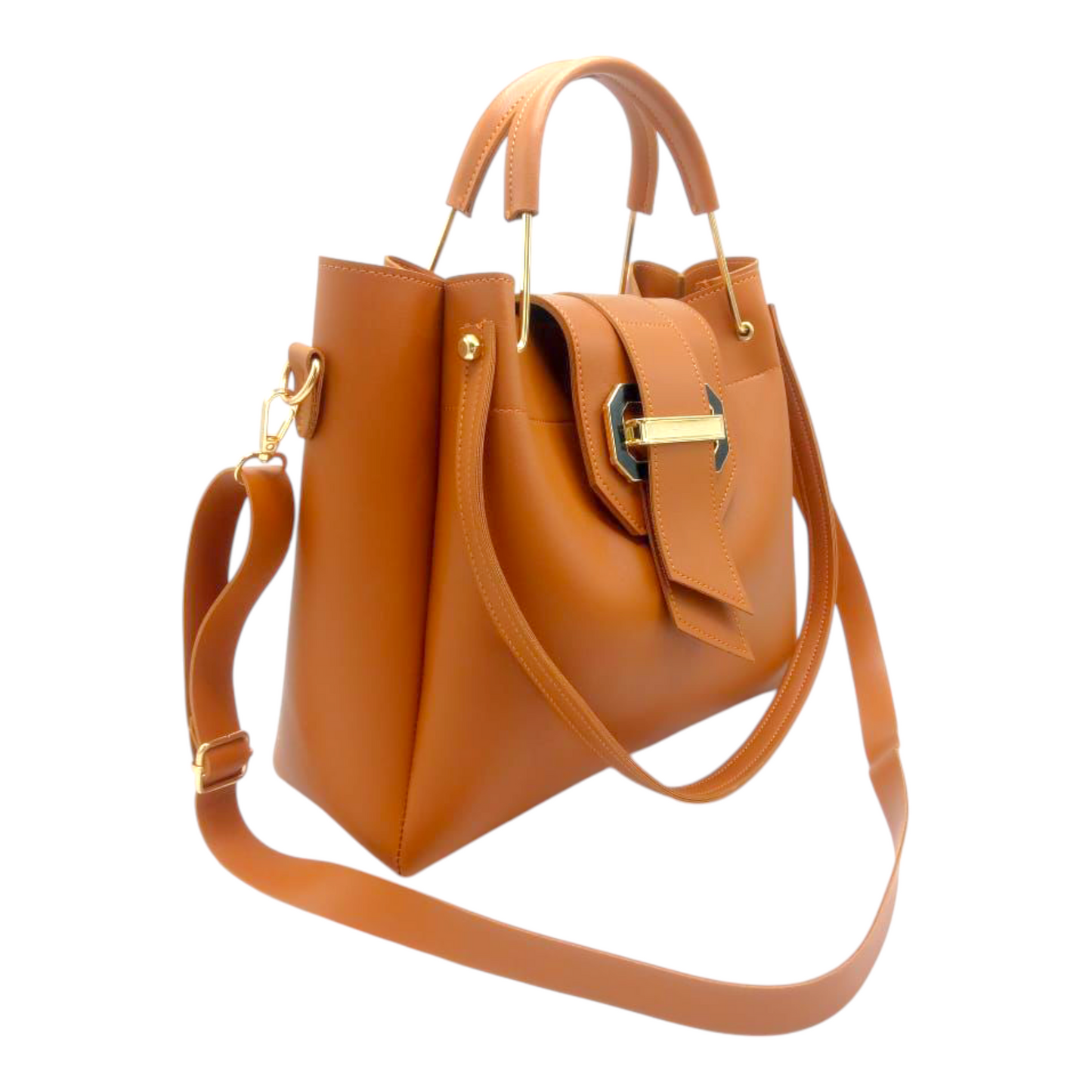 Vellora 3-in-1 – Caramel Tan