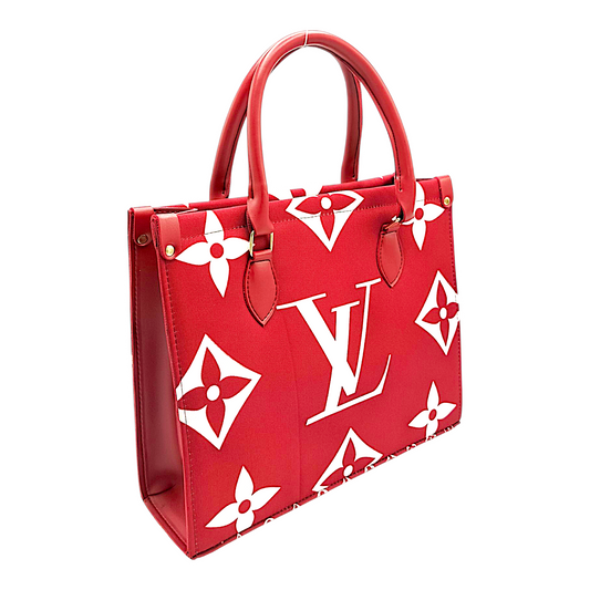 Crimson Tote – Scarlet Red