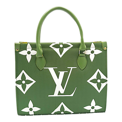 Crimson Tote – Olive Green