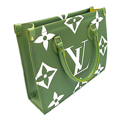 Crimson Tote – Olive Green
