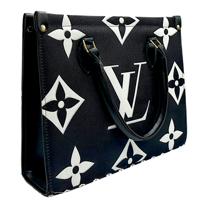 Crimson Tote – Noir Black