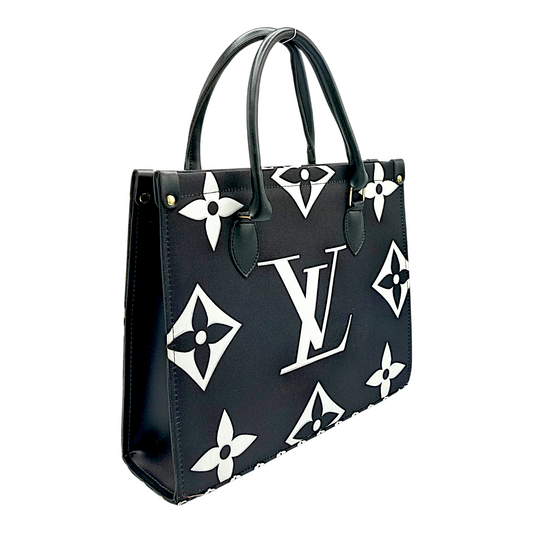 Crimson Tote – Noir Black