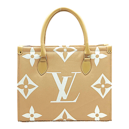 Crimson Tote – Sand Beige