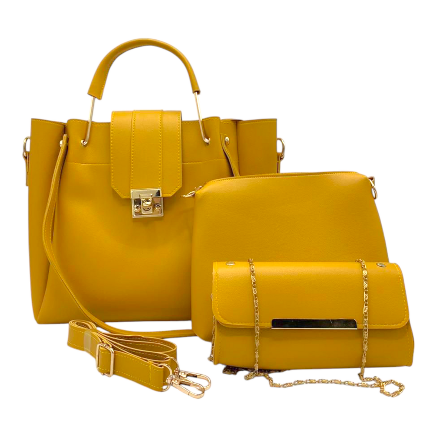 Luxe Trio – 3-Piece Handbag