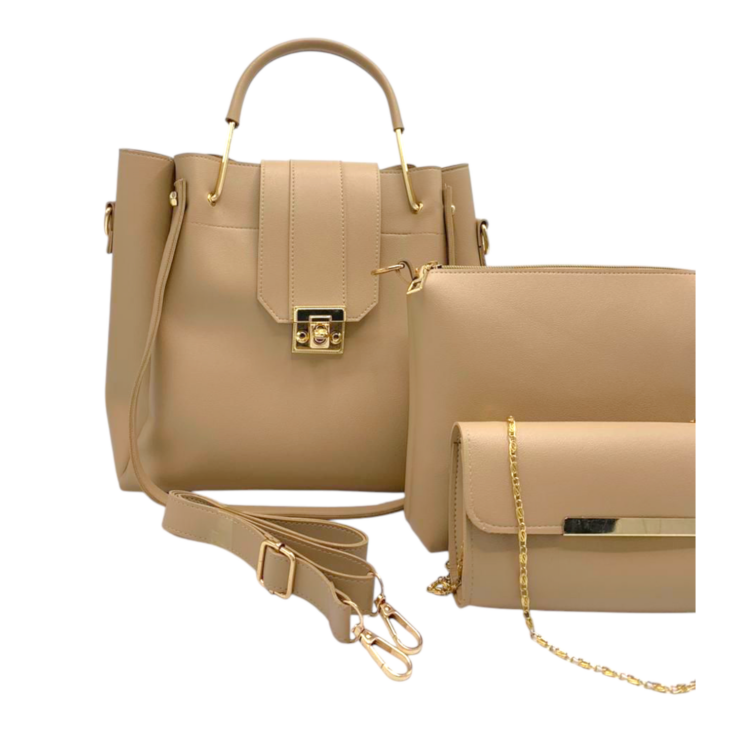 Luxe Trio – 3-Piece Handbag