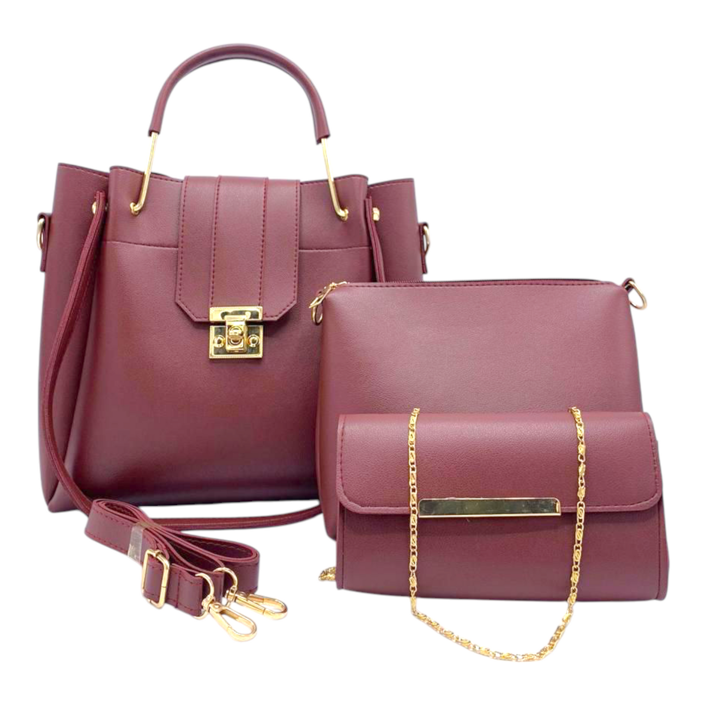 Luxe Trio – 3-Piece Handbag